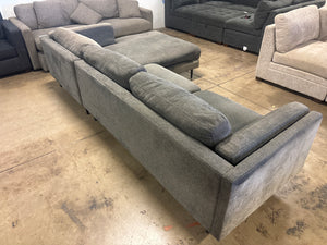 Gray Chaise Sectional