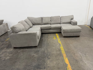 Abbott 3-Piece Fabric Sectional