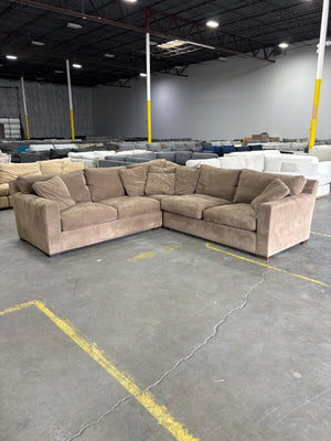 Crate & Barrel Axis Series L-Shape Sectional