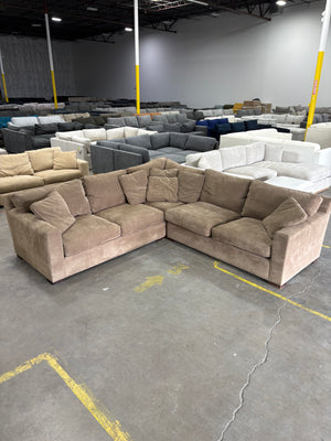 Crate & Barrel Axis Series L-Shape Sectional