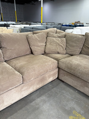 Crate & Barrel Axis Series L-Shape Sectional