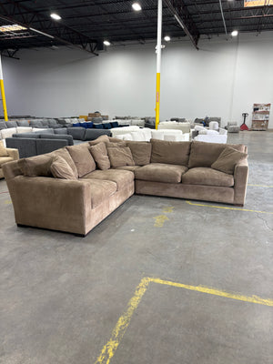 Crate & Barrel Axis Series L-Shape Sectional