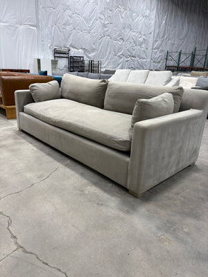 RH 95” Belgian Track Arm Sofa