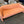 Anthropologie Peach Contemporary Sofa