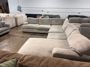 Light Fabric Secctional