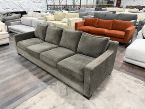 Modern Velvet 4-Seat Sofa – Deep Cushions