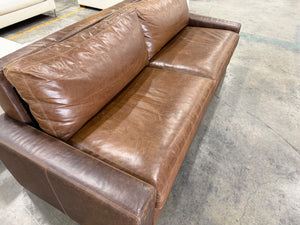 Restoration Hardware American Leather Sleeper Sofa