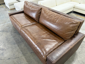 Restoration Hardware American Leather Sleeper Sofa