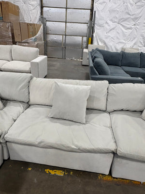 Gray 6Pc Cloud Sectional