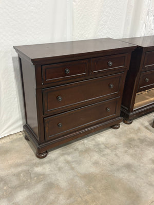 Natural Wood 4 Drawer Dresser