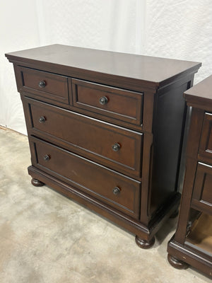 Natural Wood 4 Drawer Dresser