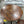 Rustic Industrial Round Counter-Height Dining Table Set with 4 Backless Stools