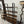 2 Industrial 5-Tier Wood & Black Metal Bookshelf / Display Shelf