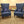 Blue Wing Back Chair Set