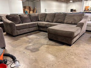 Dark Brown Sectional