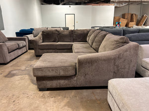 Dark Brown Sectional