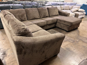 Dark Brown Sectional