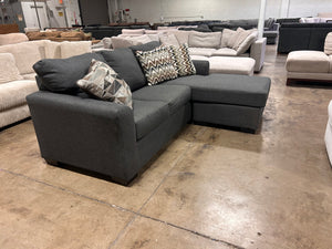 Gray Reverse Chaise Sectional