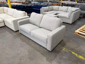 Rosie Fabric Sleeper Sofa with Memory Foam Mattress