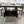 Counter-Height Dining Table with Storage Pedestal Base & Upholstered Chairs