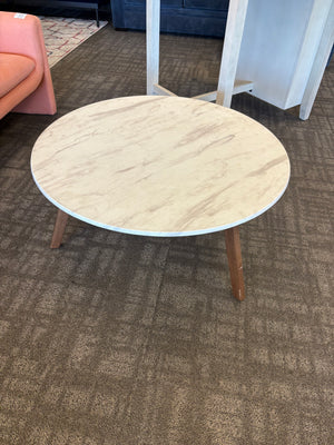 Faux Marble Coffee Table