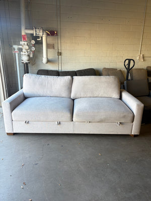 Thomasville Off White Sofa w/ Storage