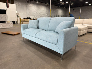 Blue Loveseat