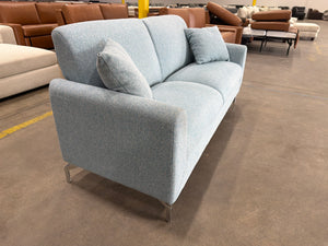 Blue Loveseat