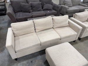 Sofa, Chair and Ottoman Set