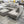 Large Gray U-Shaped Double Chaise Sectional with Ottoman