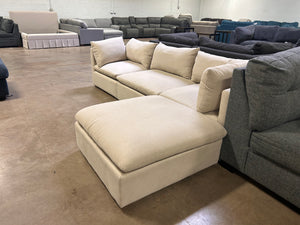 Beige Modular Sectional