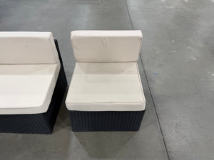Outdoor 3-piece Patio Chairs