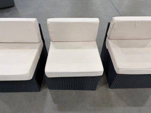 Outdoor 3-piece Patio Chairs