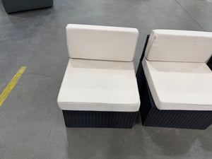 Outdoor 3-piece Patio Chairs