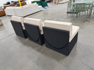 Outdoor 3-piece Patio Chairs