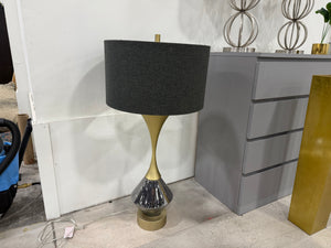 Harp and Finial Lucia 43" Tall Vase Table Lamp