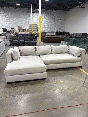 Light Gray LAF Chaise Sectional