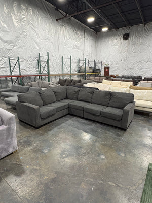 Dark Gray 3Pc Sectional