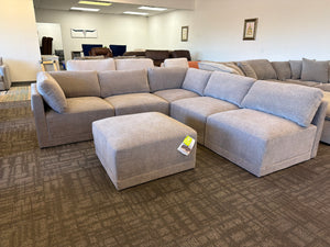 Fallon 6-Piece Modular Sectional – Gray