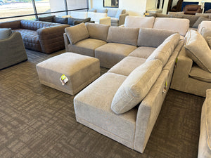 Fallon 6-Piece Modular Sectional – Gray
