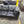 Black 2pc Leather Sectional