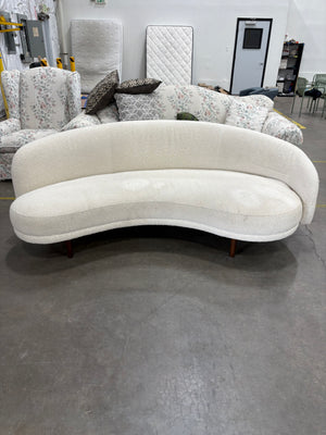 Article Curved Boucle Sofa