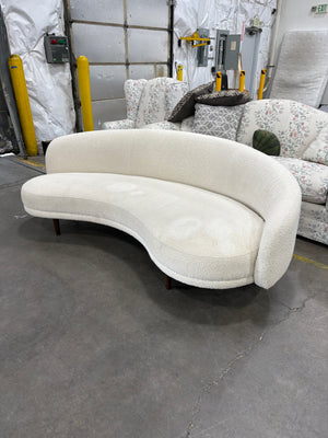 Article Curved Boucle Sofa