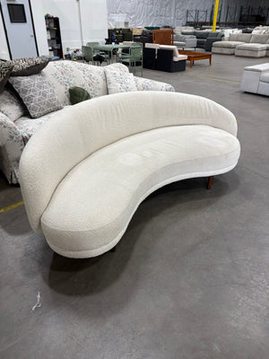 Article Curved Boucle Sofa