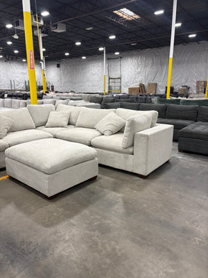 Lowell 6-Piece Modular Sectional - Light Gray