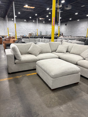 Lowell 6-Piece Modular Sectional - Light Gray
