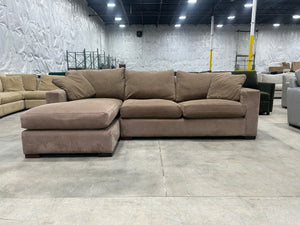 Crate & Barrel Axis Sectional (Cafe)