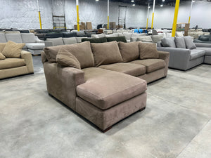 Crate & Barrel Axis Sectional (Cafe)