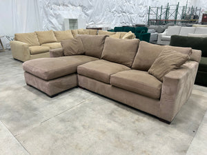 Crate & Barrel Axis Sectional (Cafe)