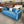 ROVECONCEPTS Velvet Blue Sleeper Sofa